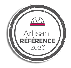 Logo Artisan Référence MAAF, label qualité de MIP Menuiserie